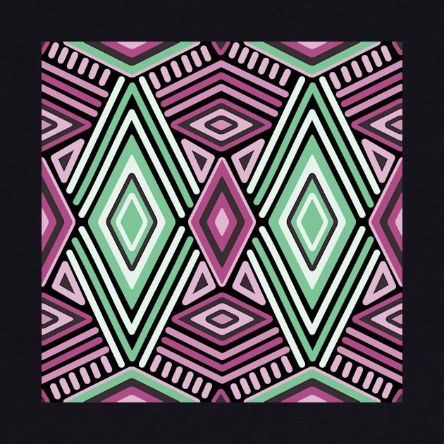 Ethnic Geometric Pattern by Pattern Art